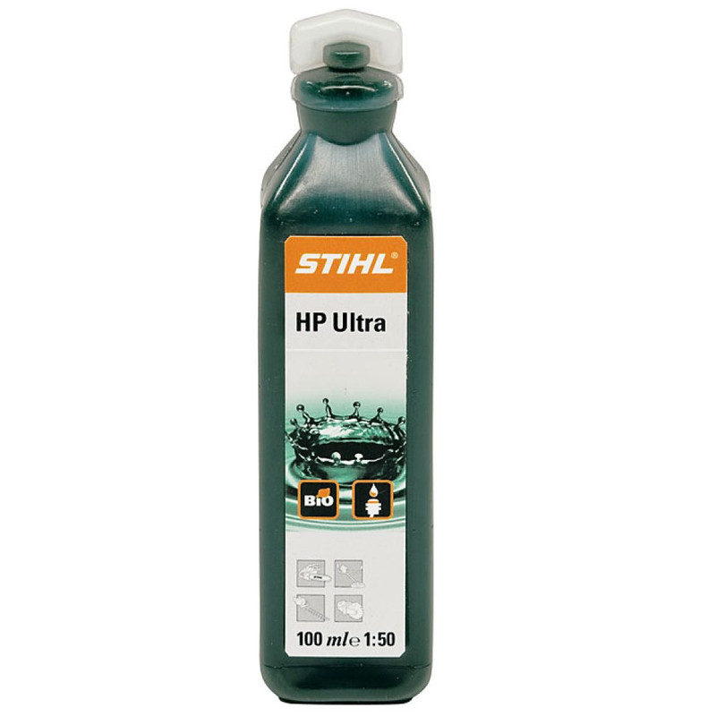 Олива моторна STIHL HP ULTRA 2T синтетична, низькодимна, біорозкладна, 0,1 л